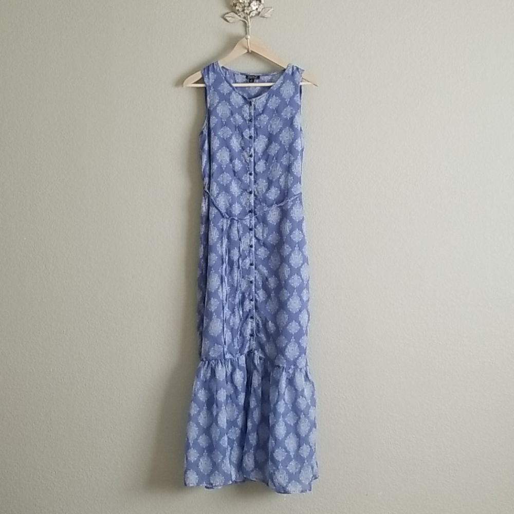 Lucky brand sz small blue dress